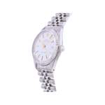 Montre d'occasion ROLEX DateJust homme mouvement automatique certifié (cosc) bracelet acier - vue D2