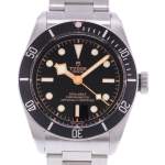 Montre d'occasion TUDOR Black Bay 41 homme mouvement automatique certifié (cosc) bracelet acier - vue D1
