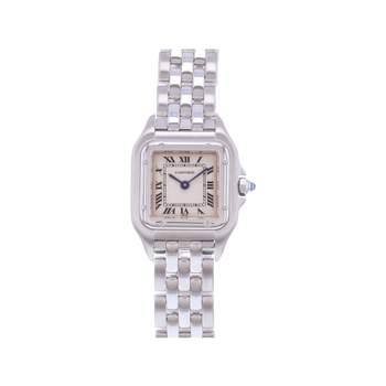 Montre d'occasion CARTIER Panthère femme quartz bracelet acier