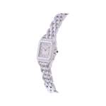 Montre d'occasion CARTIER Panthère femme quartz bracelet acier - vue D2