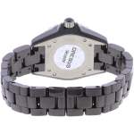 Montre d'occasion CHANEL J12 33 mm Index diamants femme quartz bracelet céramique - vue 3