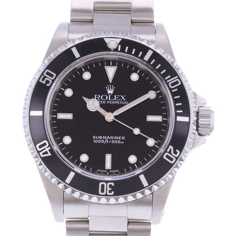 Montre d'occasion ROLEX Submariner homme automatique bracelet acier - vue D1