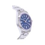Montre d'occasion ROLEX Oyster Perpetual 'Med blue' homme mouvement automatique certifié (cosc) bracelet acier - vue 2