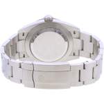 Montre d'occasion ROLEX Oyster Perpetual 'Med blue' homme mouvement automatique certifié (cosc) bracelet acier - vue 3