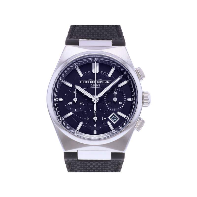 Montre d'occasion FREDERIQUE CONSTANT Highlife Chronographe Automatic homme automatique bracelet caoutchouc - vue 1