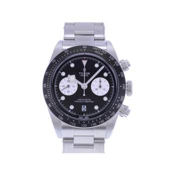 Montre d'occasion TUDOR Black Bay 41 Chrono homme mouvement automatique certifié (cosc) bracelet acier
