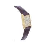 Montre d'occasion CARTIER Tank Must Vermeil XL homme quartz bracelet cuir cresus - vue 2