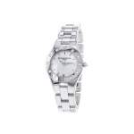 Montre d'occasion BAUME ET MERCIER Linea Diamants femme quartz bracelet acier - vue 1