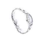 Montre d'occasion BAUME ET MERCIER Linea Diamants femme quartz bracelet acier - vue 2
