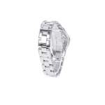 Montre d'occasion BAUME ET MERCIER Linea Diamants femme quartz bracelet acier - vue D4