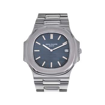 Montre d'occasion PATEK PHILIPPE Nautilus Jumbo homme automatique bracelet acier