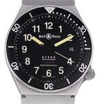 Montre d'occasion BELL & ROSS Hydromax 11000M homme quartz bracelet titane - vue D1