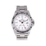 Montre d'occasion ROLEX Explorer II homme mouvement automatique certifié (cosc) bracelet acier - vue 1