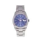 Montre d'occasion ROLEX DateJust mixte mouvement automatique certifié (cosc) bracelet acier - vue 1