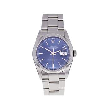 Montre d'occasion ROLEX DateJust mixte mouvement automatique certifié (cosc) bracelet acier