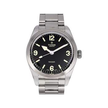 Montre d'occasion TUDOR Ranger homme mouvement automatique certifié (cosc) bracelet acier