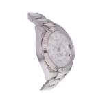 Montre d'occasion ROLEX Sky-Dweller homme mouvement automatique certifié (cosc) bracelet or blanc 750/000 - vue 2