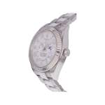 Montre d'occasion ROLEX Sky-Dweller homme mouvement automatique certifié (cosc) bracelet or blanc 750/000 - vue D2