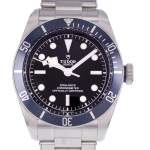 Montre d'occasion TUDOR Black Bay 41 Midnight Blue homme mouvement automatique certifié (cosc) bracelet acier - vue D1