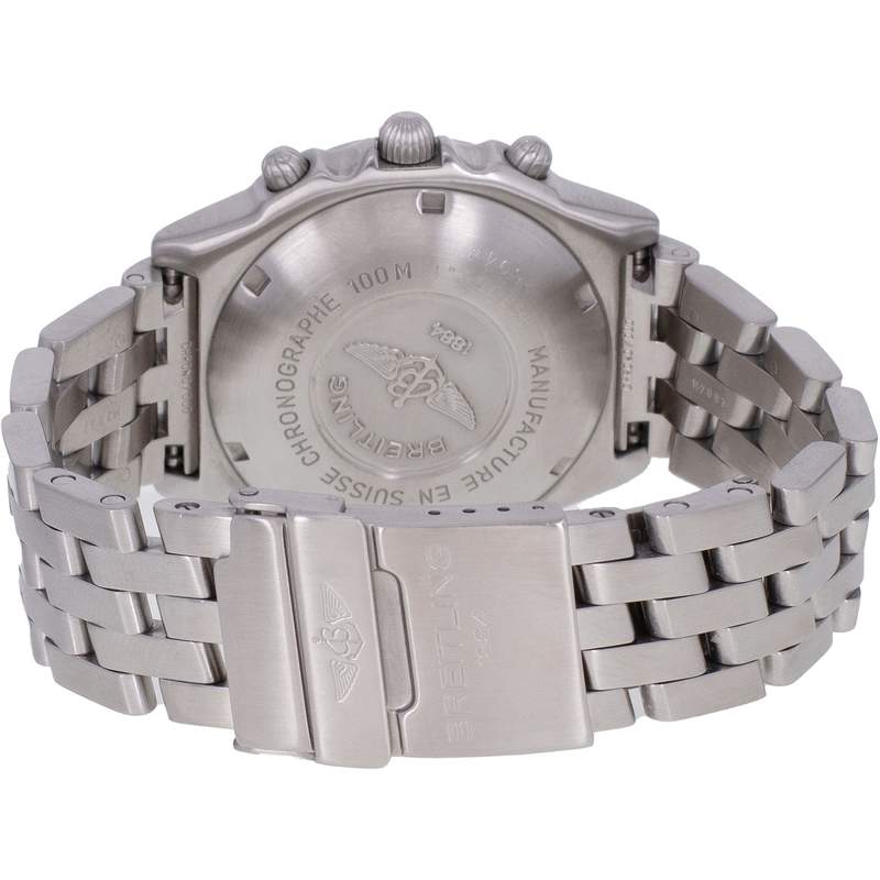 Montre d'occasion BREITLING Chronomat Blackbird homme automatique bracelet acier - vue 3