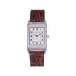 Montre d'occasion JAEGER LECOULTRE Reverso Lady femme quartz bracelet cuir cresus - vue 1