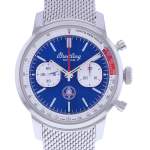 Montre d'occasion BREITLING Top Time Limited Edition Shelby Cobra homme mouvement automatique certifié (cosc) bracelet acier - vue D1