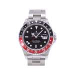 Montre d'occasion ROLEX GMT-Master II homme mouvement automatique certifié (cosc) bracelet acier - vue 1