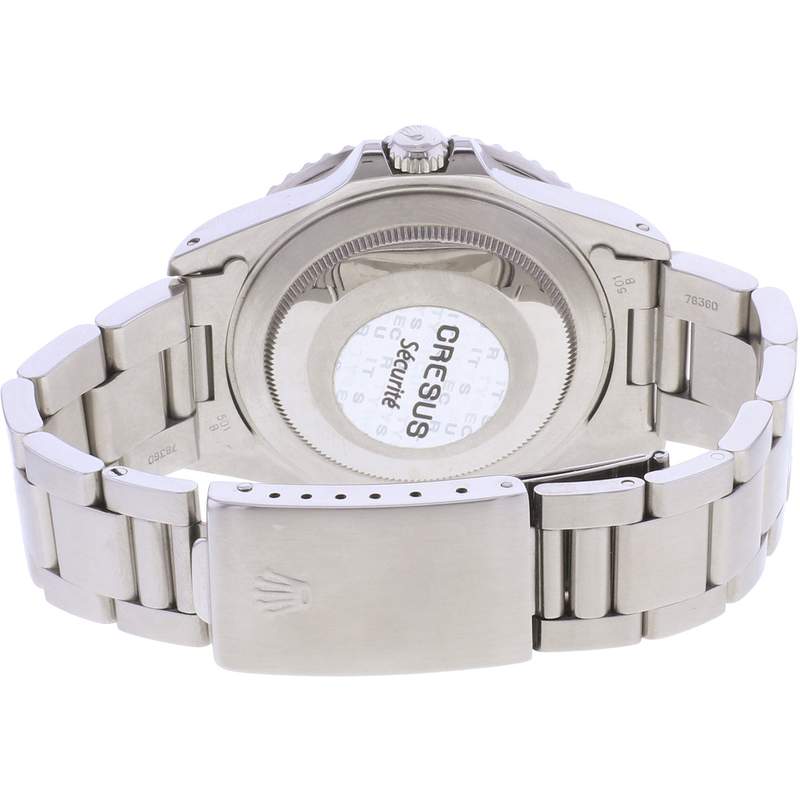 Montre d'occasion ROLEX GMT-Master II homme mouvement automatique certifié (cosc) bracelet acier - vue 3