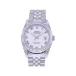 Montre d'occasion ROLEX DateJust 36 homme mouvement automatique certifié (cosc) bracelet acier - vue 1