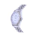 Montre d'occasion ROLEX DateJust 36 homme mouvement automatique certifié (cosc) bracelet acier - vue D2