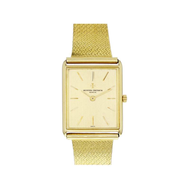 Montre d'occasion VACHERON CONSTANTIN Vintage mixte mécanique bracelet or jaune 750/000 - vue 1