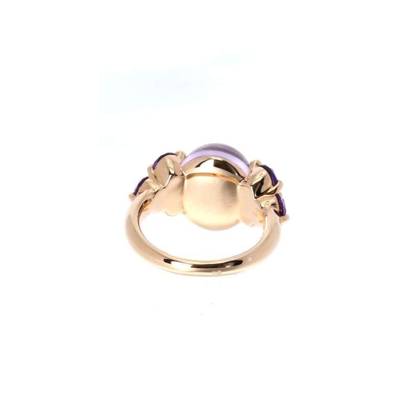 Bague d'occasion POMELLATO Luna femme or rose 750/1000 - vue 3