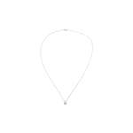 Collier d'occasion CRESUS Collier 4 griffes 0.3 ct femme or blanc 750/1000 or jaune 750/1000 or rose 750/1000 - vue 2
