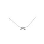 Collier d'occasion MAUBOUSSIN Etoiles Divines Valentin For You femme or blanc 750/1000 - vue 1