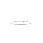 Bracelet d'occasion CRESUS Rivière 1.17 cts femme or blanc 750/1000 - vue 1