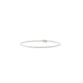 Bracelet d'occasion CRESUS Rivière 1.17 cts femme or blanc 750/1000