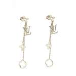 Boucles-oreilles d'occasion LOUIS VUITTON Monogram or jaune 750/1000 - vue 1