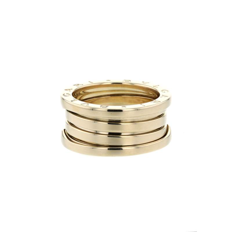 Bague d'occasion BULGARI B.Zero1 4 rangs mixte or jaune 750/1000 - vue 2