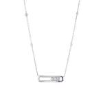Collier d'occasion MESSIKA Baby move femme or blanc 750/1000 - vue 1