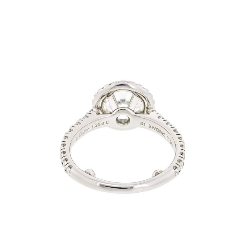 Bague d'occasion CARTIER Destinée Platine femme platine 950/1000 - vue 3