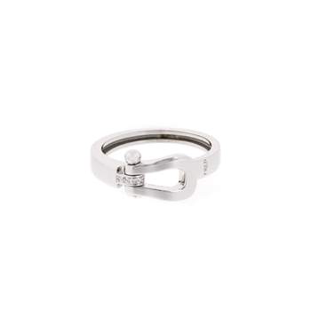 Bague d'occasion FRED Force 10 MM mixte or blanc 750/1000