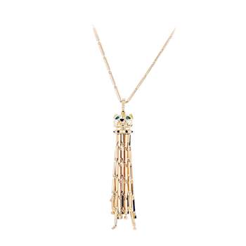 Collier d'occasion CARTIER Panthère mixte or jaune 750/1000