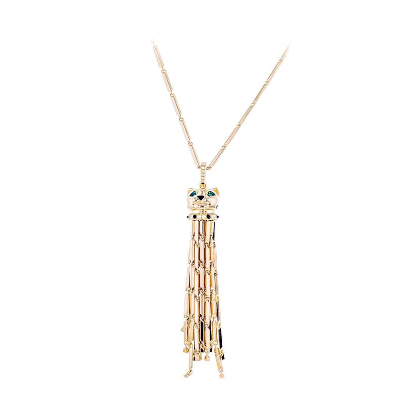 Collier d'occasion CARTIER Panthère mixte or jaune 750/1000 - vue 1