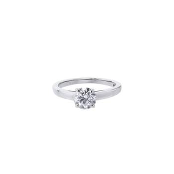 Bague d'occasion BULGARI Solitaire femme platine 950/1000