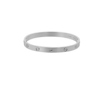 Bracelet d'occasion CARTIER Love mixte or blanc 750/1000