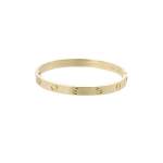 Bracelet d'occasion CARTIER Love mixte or jaune 750/1000 - vue 1
