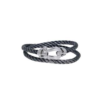 Bracelet d'occasion FRED Force 10 GM mixte or blanc 750/1000