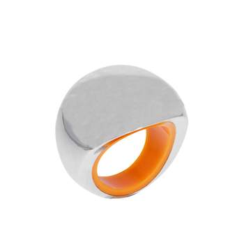 Bague d'occasion HERMES Quark mixte argent 925/1000