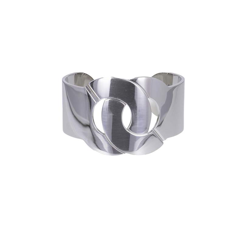 Bracelet d'occasion DINH VAN Manchette Menottes R40 femme argent 925/1000 - vue 1