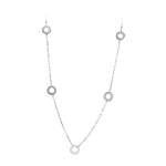 Collier d'occasion DINH VAN Sautoir Cible femme argent 925/1000 - vue 1